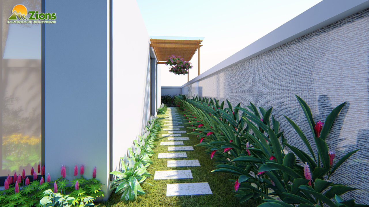 thiết kế sân vườn biệt thự Gamuda City